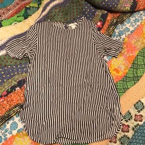 NWT h&m striped top